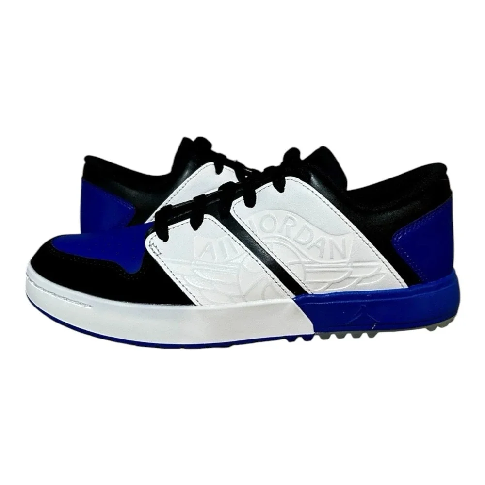 Nike Air Jordan NU Retro 1 G Golf Shoes Blue White Black FZ4153 004 Men's Sz 15